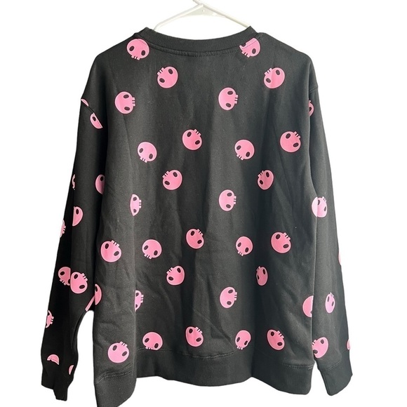 NWOT Sanrio Kuromi Sweatshirt Crewneck Size Large - Picture 2 of 6
